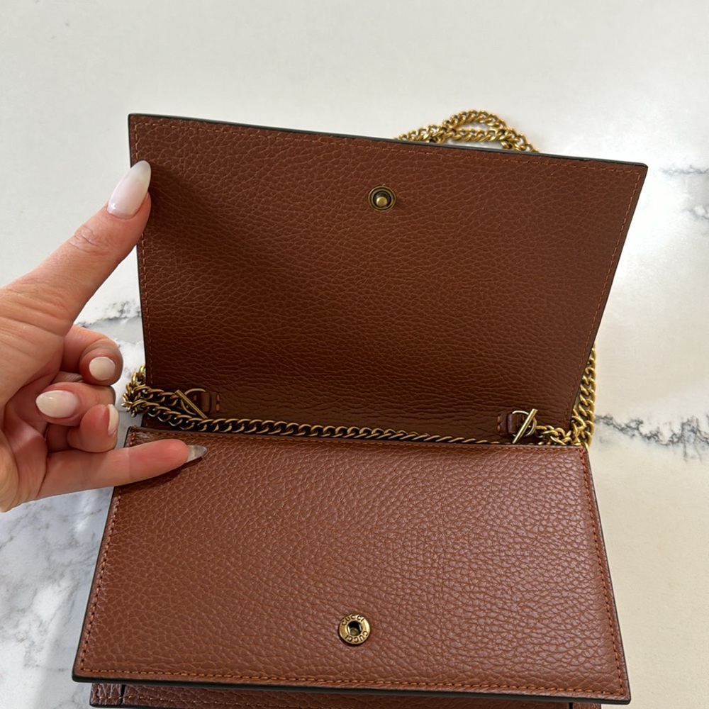 G G wallet crossbody purse clutch denim gold - Picture 4 of 14